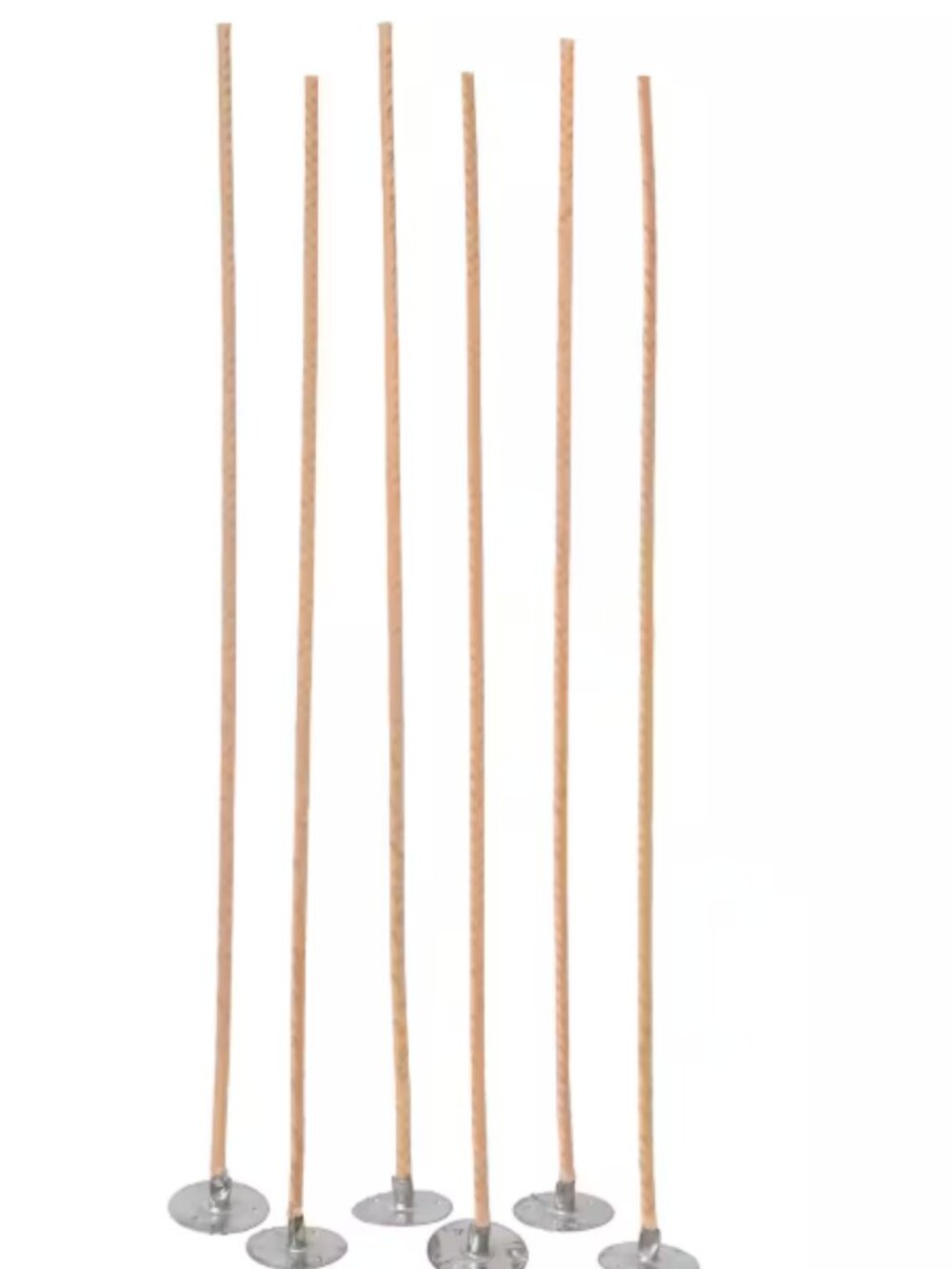 Artminds Extra Large Wicks W/clips 9 Inch 6/pkg Large Candle Wicks